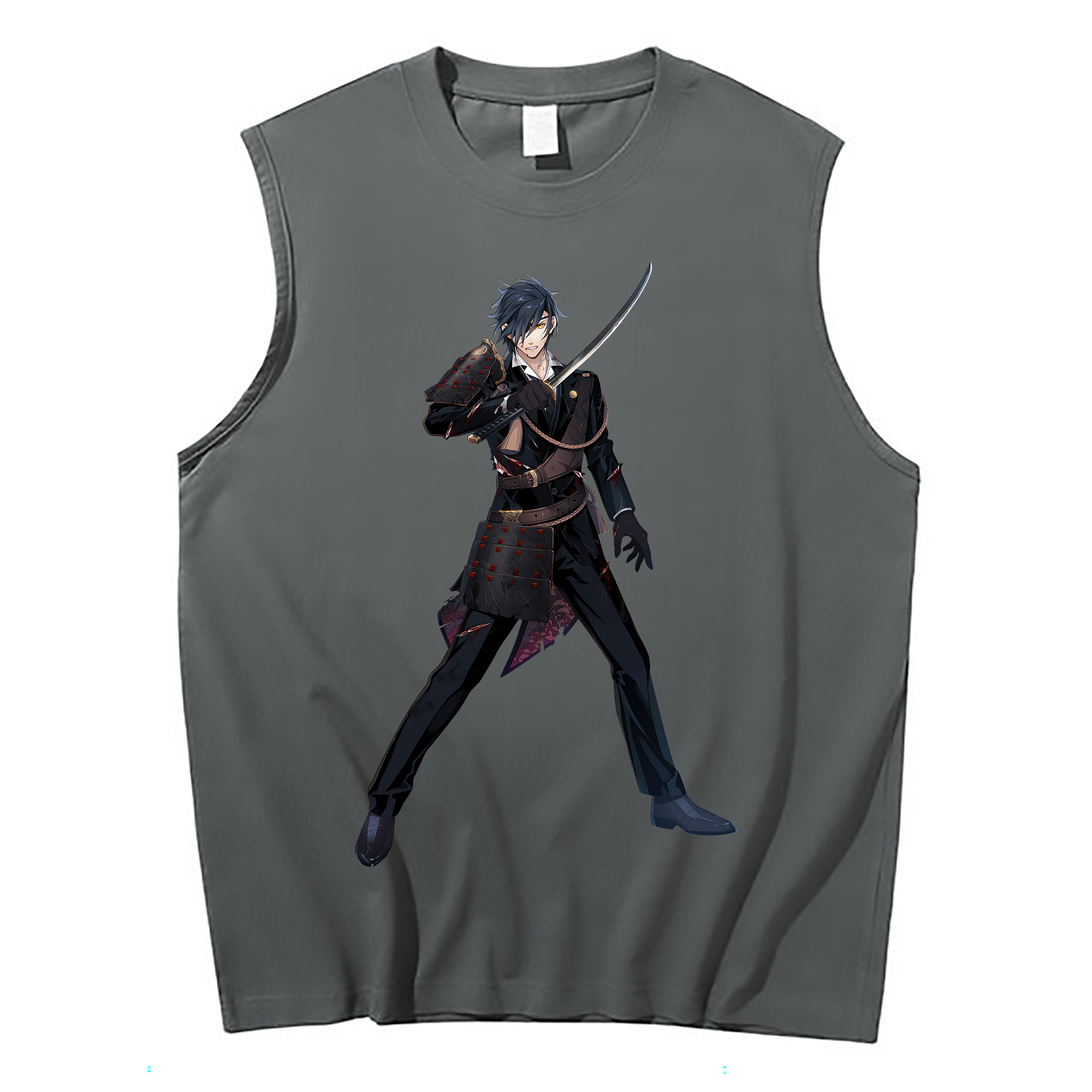 （画像用） 刀剣乱舞 Touken Ranbu コットン100％タンクトップ（フロントプリント）